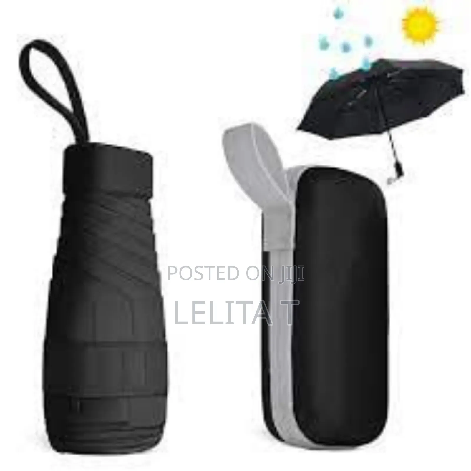 Mini Pocket Uv Protection Umbrella Upf 50+