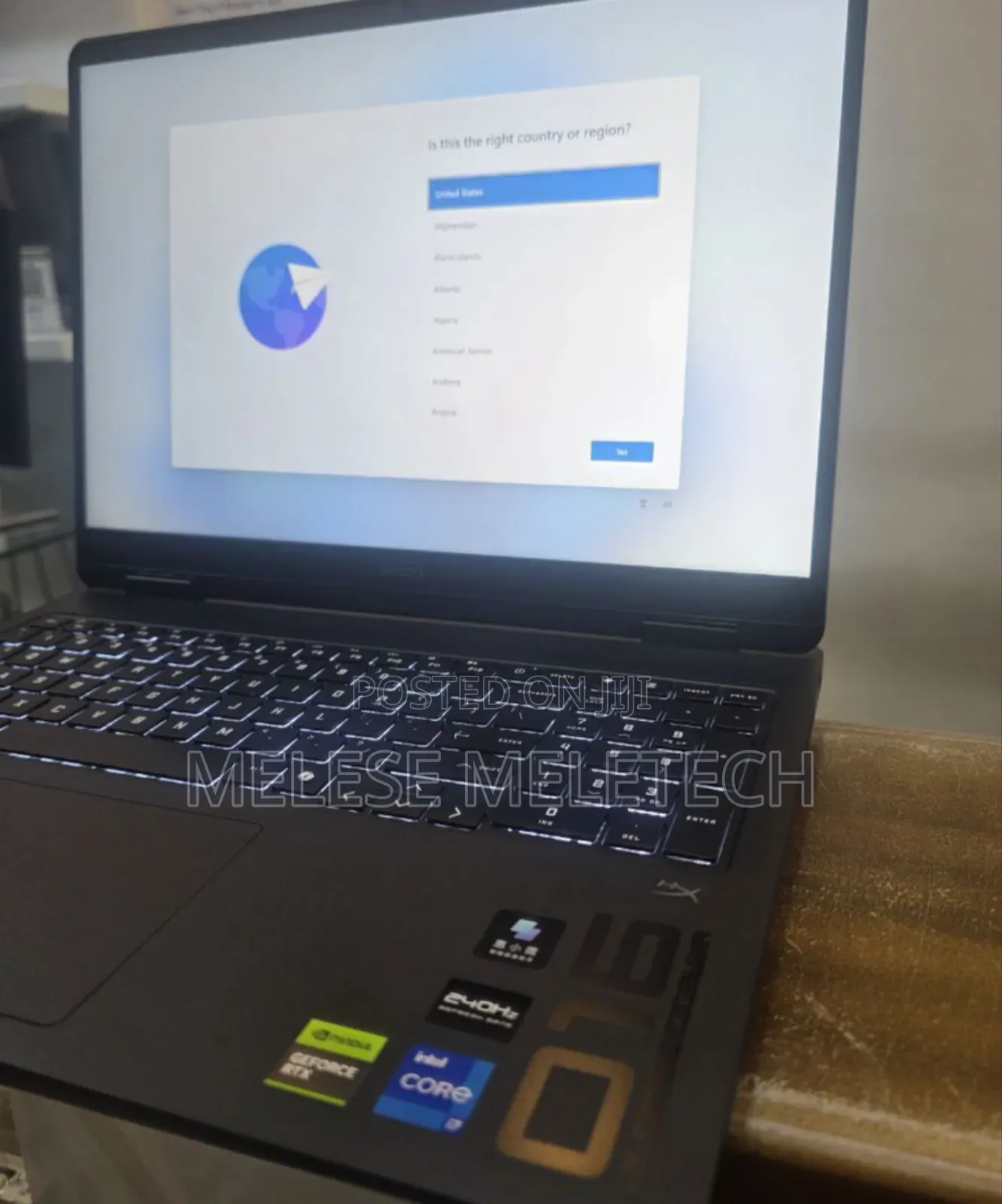 New Laptop HP Omen 16 16GB Intel Core I7 SSD 1T
