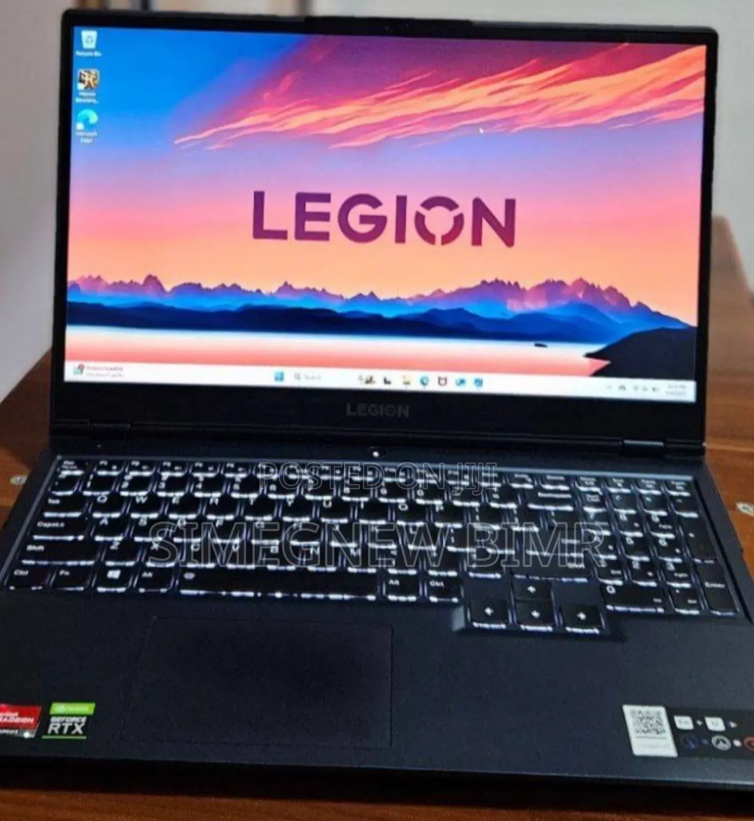 New Laptop Lenovo Legion 5 16GB AMD Ryzen 5 SSD 512GB