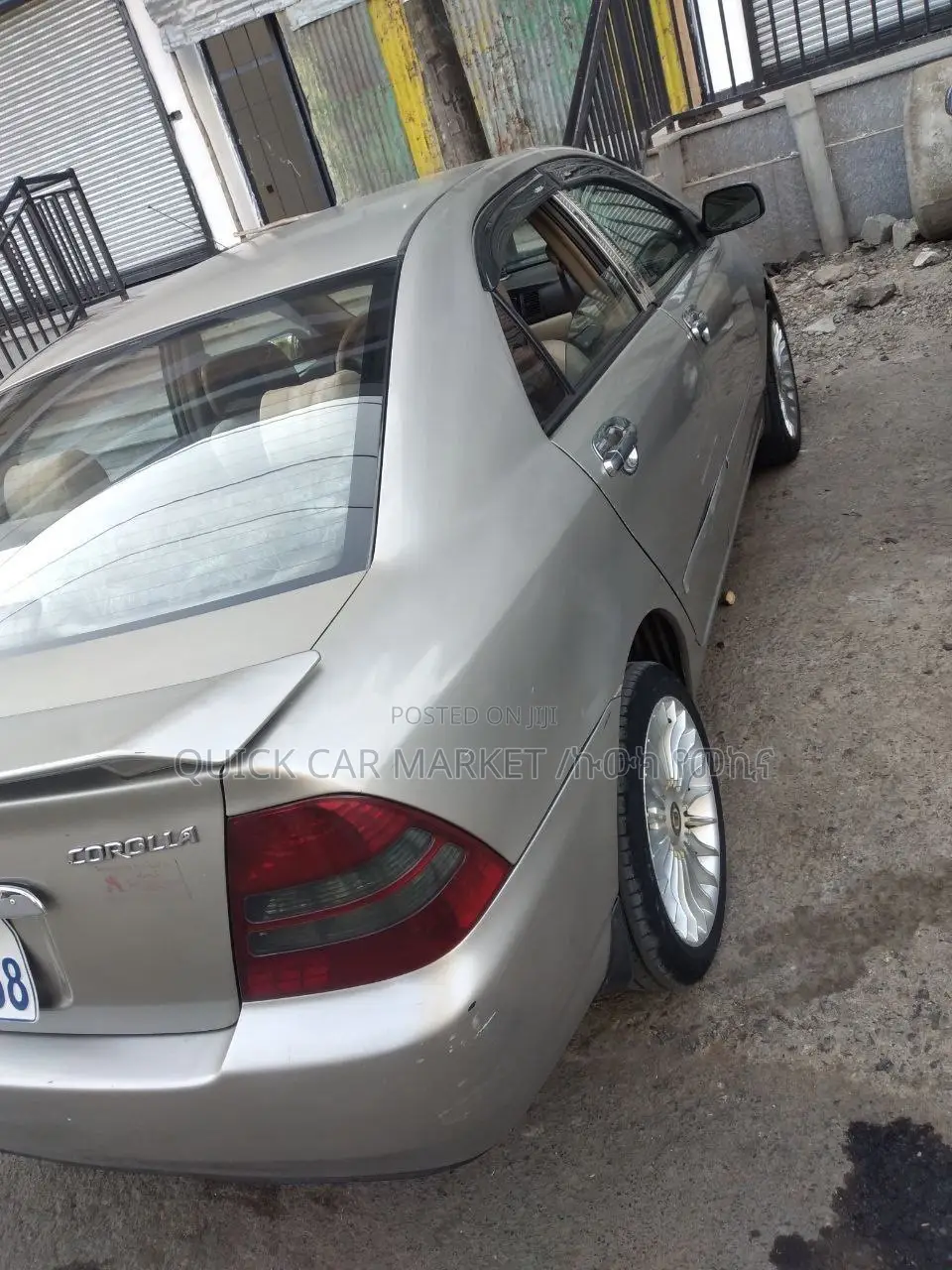 Toyota Corolla Sedan Automatic 2003 Gray