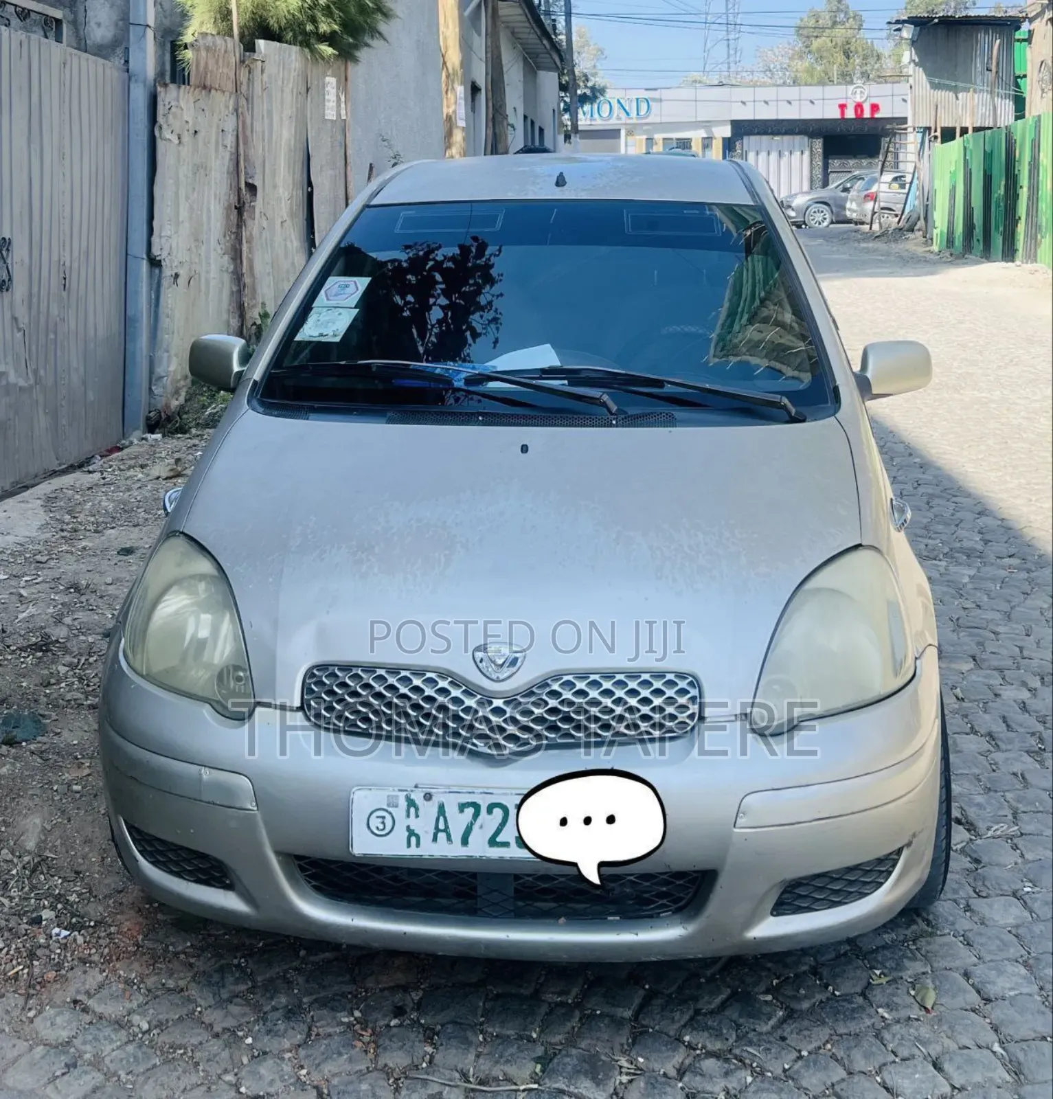 Toyota Vitz 2002 Silver