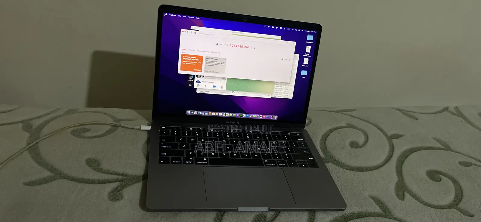 Laptop Apple MacBook Pro 2016 8GB Intel Core I5 SSD 256GB