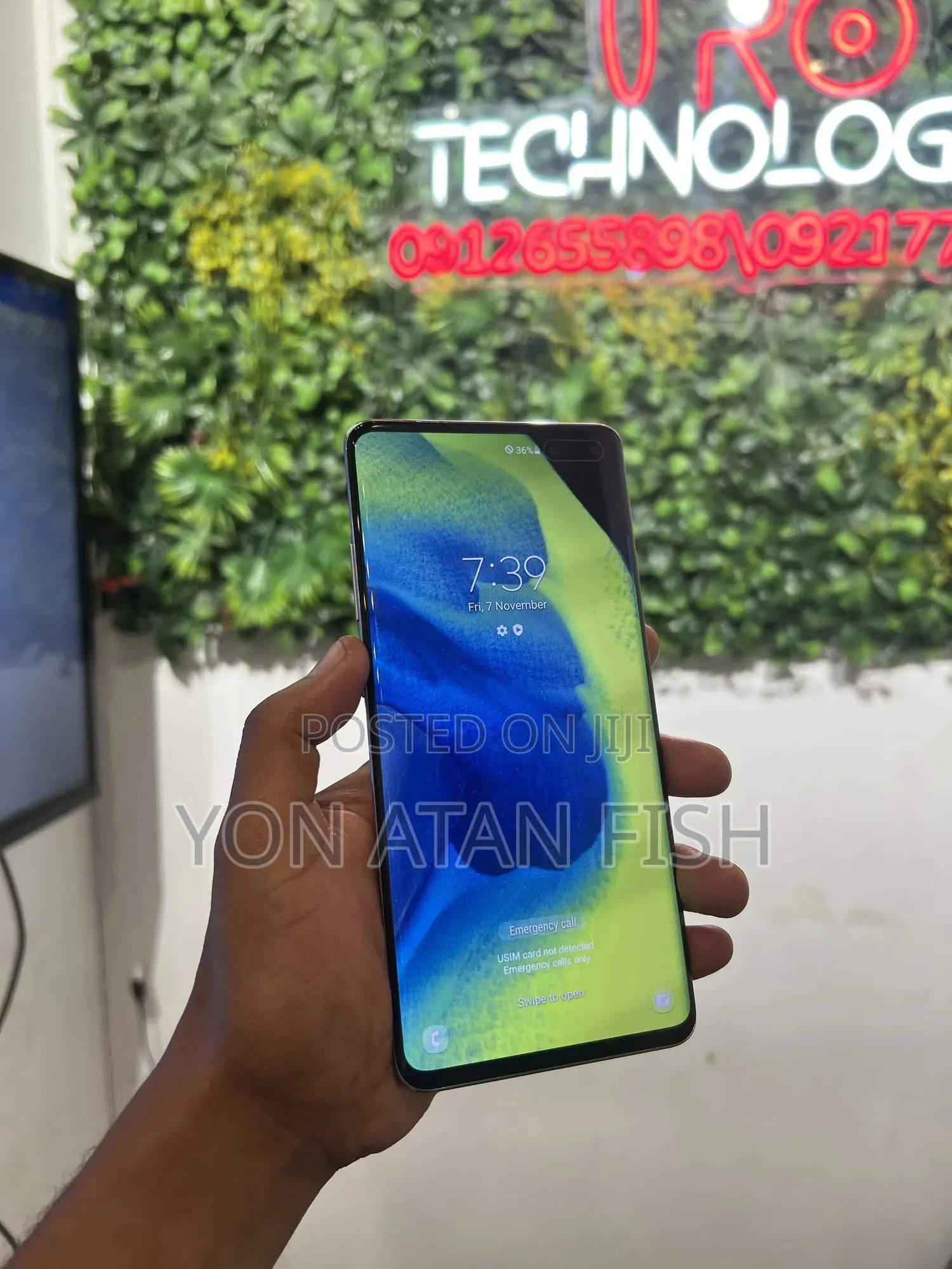 Samsung Galaxy S10 5G 256 GB Silver