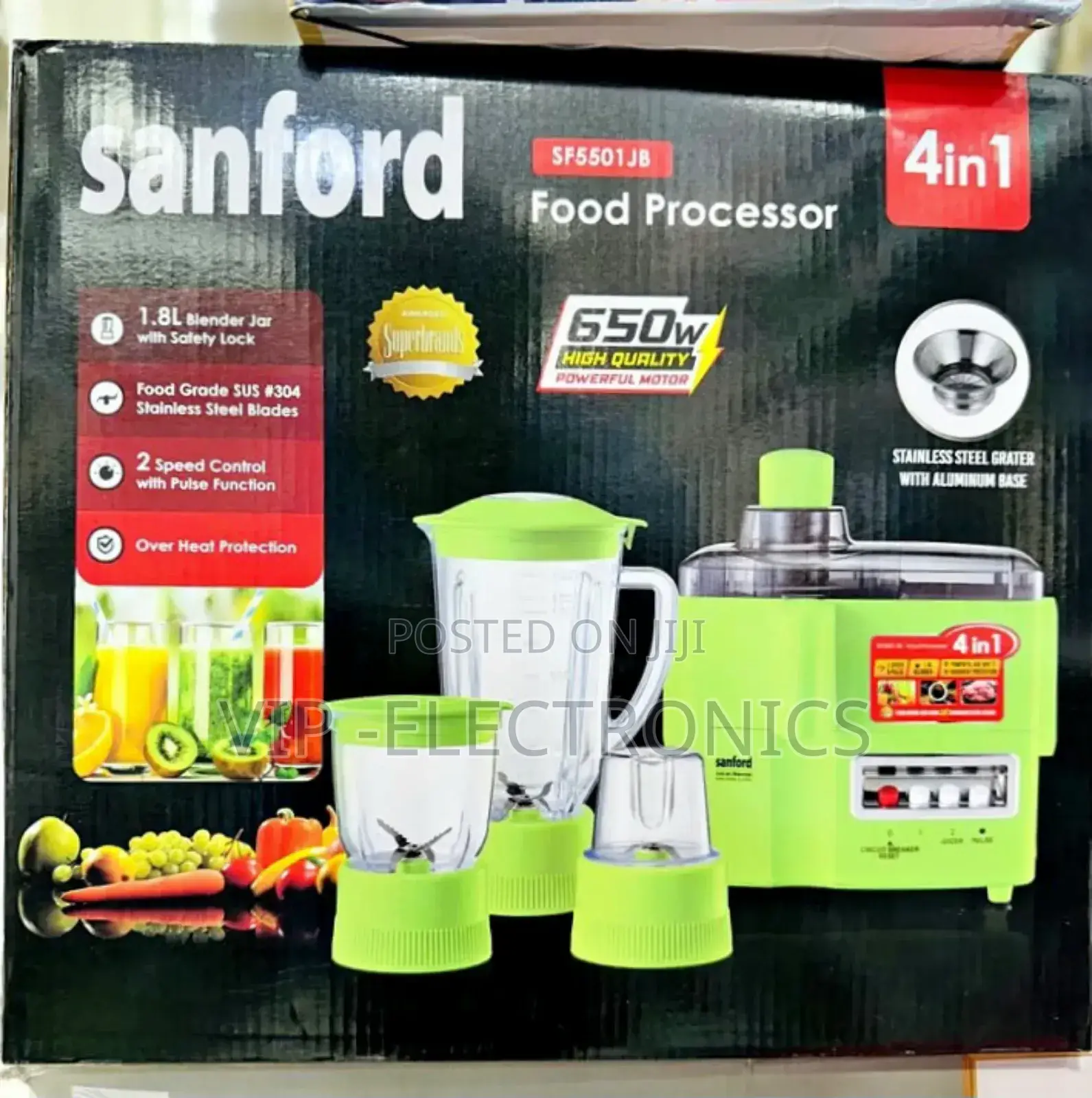 Sanford Food Procesor 1.8l Blender Original Products