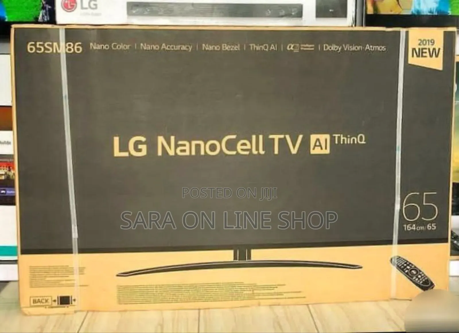 **Lg 65" Nano Cell [New 2019 Model] Free Delivery