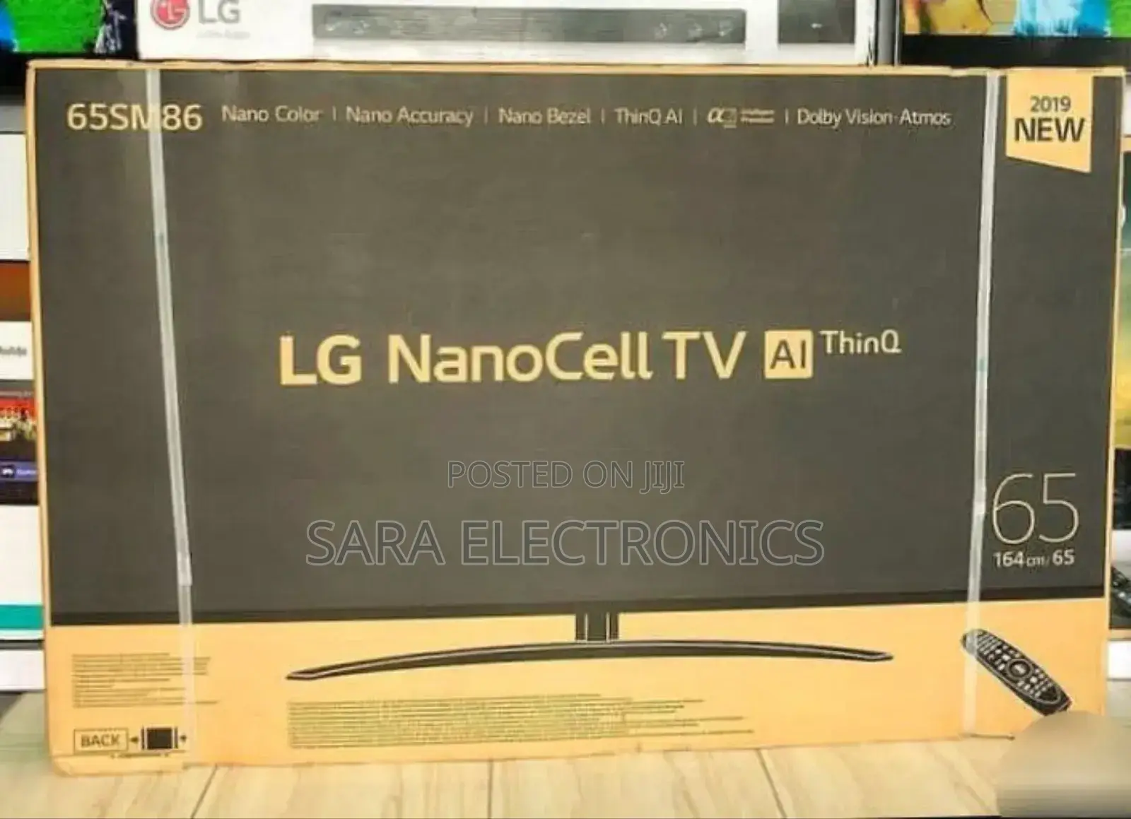 **Lg 65" Nano Cell [New 2019 Model] Free Delivery