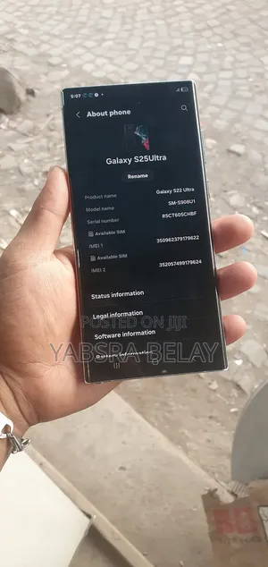 New Samsung Galaxy S22 Ultra 128 GB White