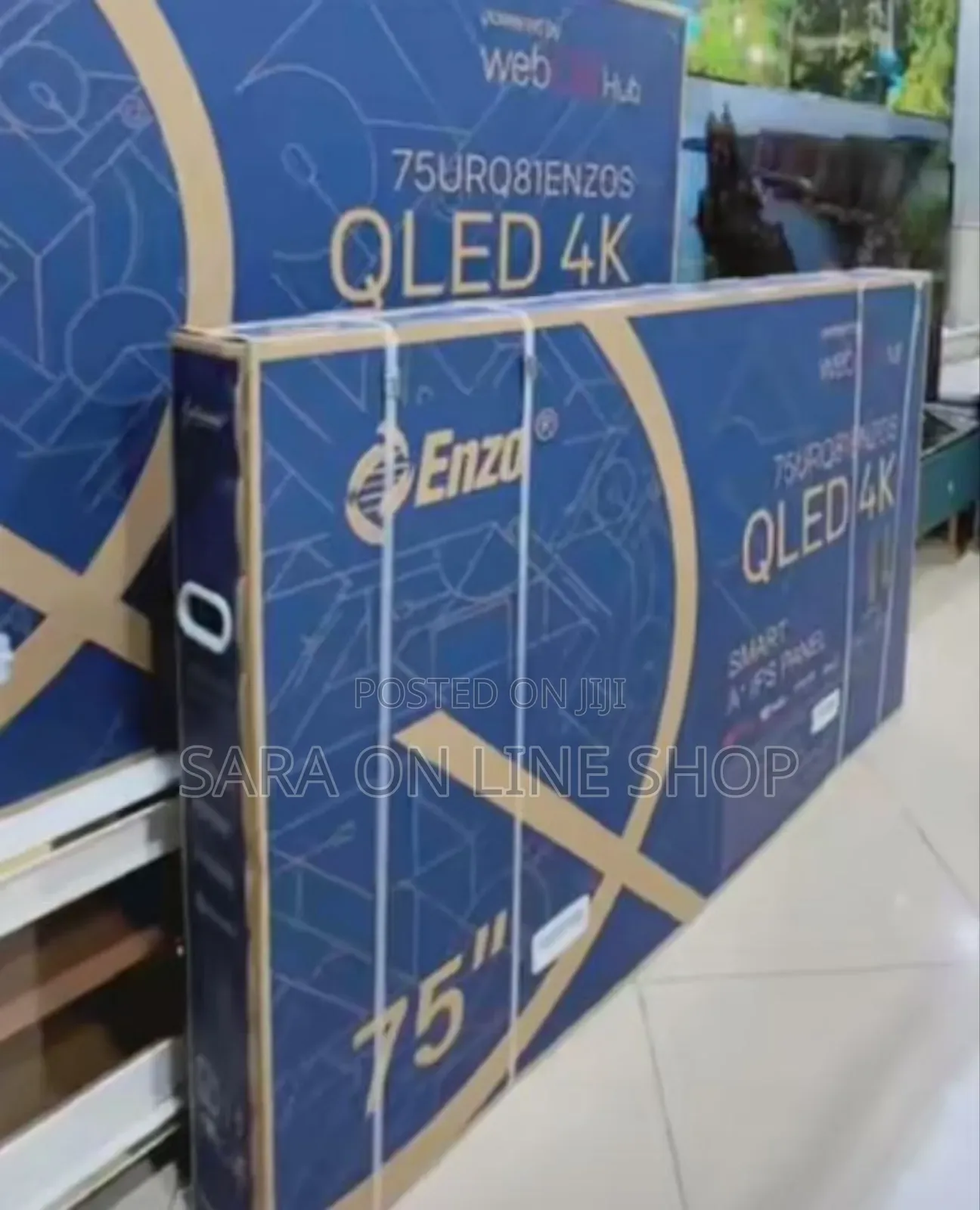 Enzo 65" Qled Tv, * New Model * Free Delivery