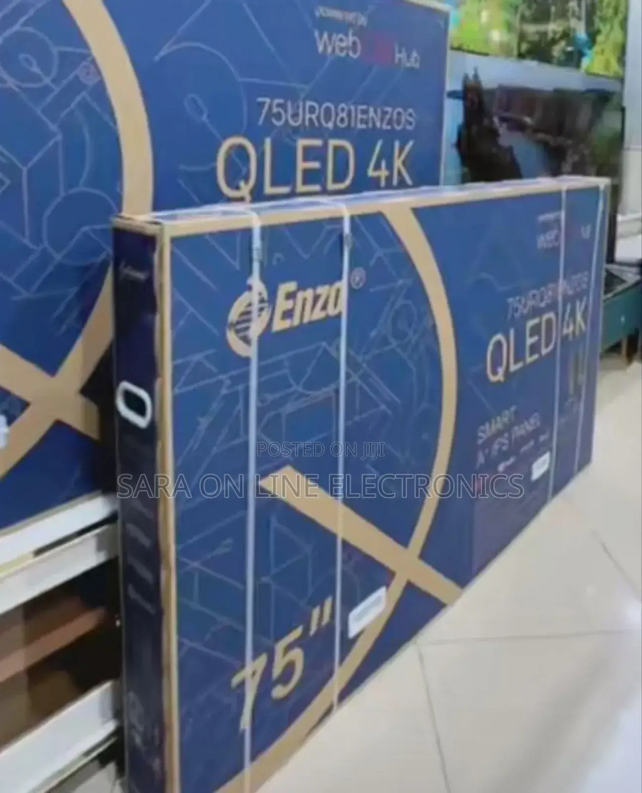 Enzo 65" Qled Tv, * New Model * Free Delivery
