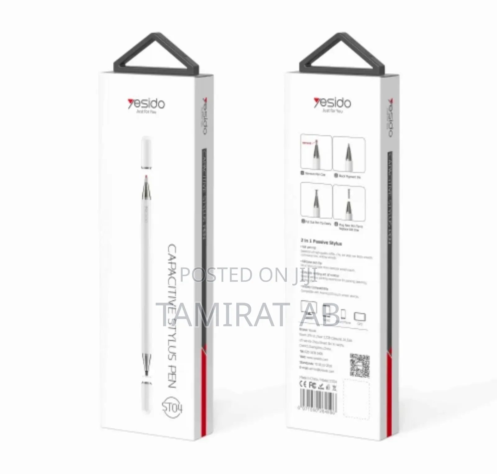 Yesido St04 2 in 1 Stylus Pen With Ballpoint Pen