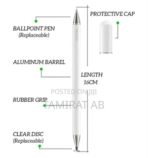 Yesido St04 2 in 1 Stylus Pen With Ballpoint Pen