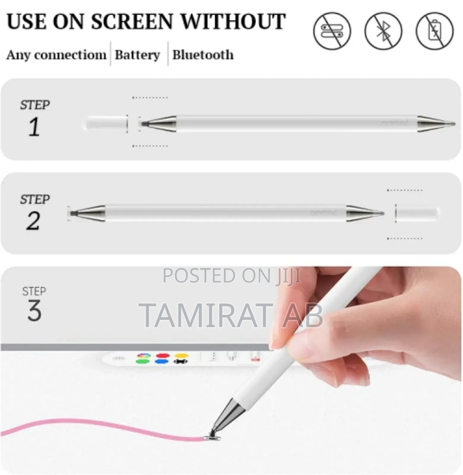 Yesido St04 2 in 1 Stylus Pen With Ballpoint Pen