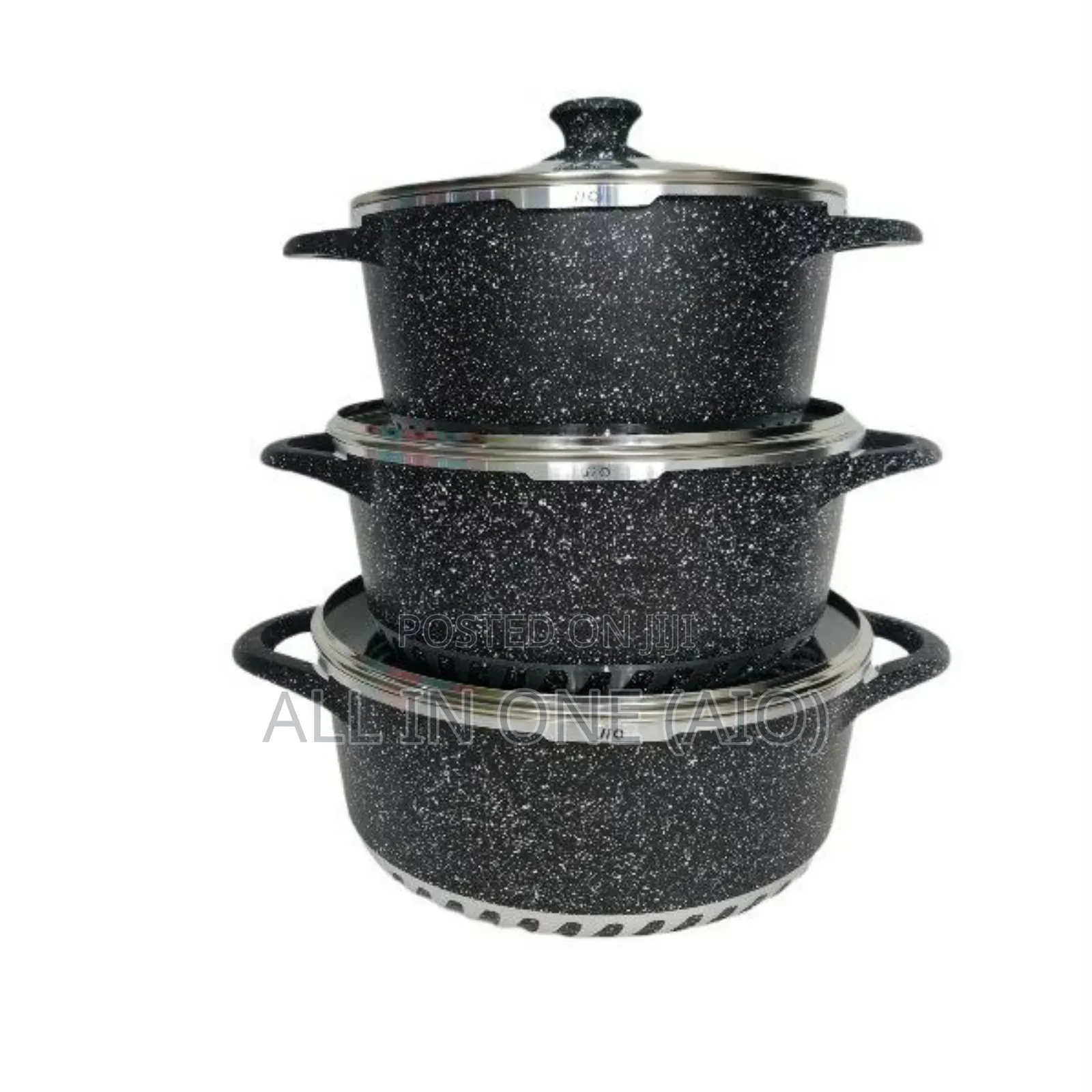 3pcs Non Stick Cookware