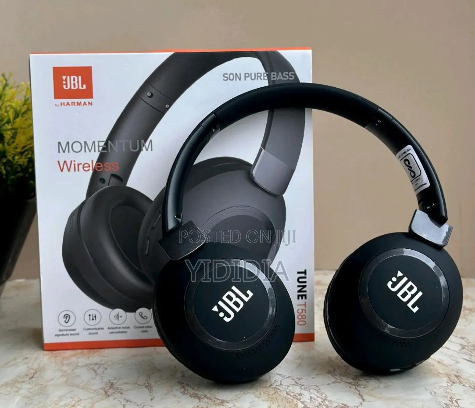 Jbl Tune T580 - Momentum Wireless Headphones