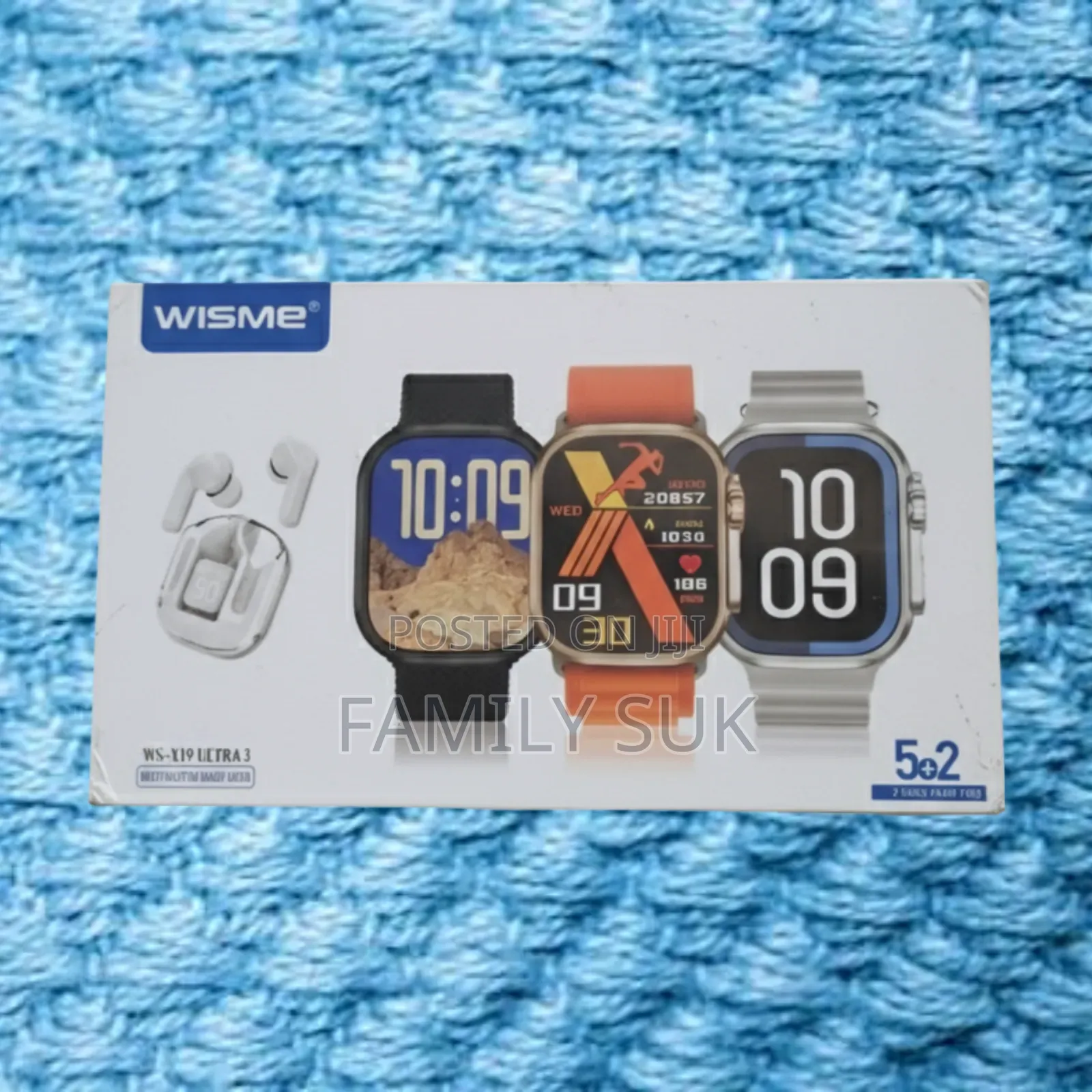 Wisme Wx-X19 Ultra 3 Stylish Wearable Tech, Android Ios Ready