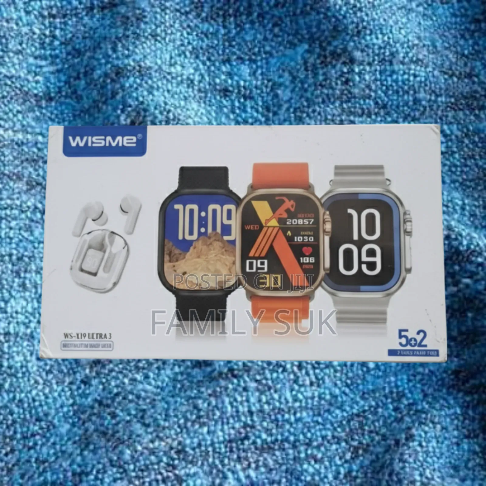 Wisme Wx-X19 Ultra 3 Blood Pressure Oxygen Saturation Monitor