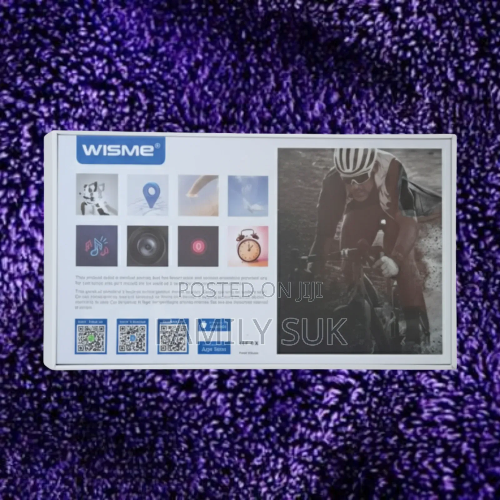 Wisme Wx-X19 Ultra 3 High-Res Display Social Media Alerts