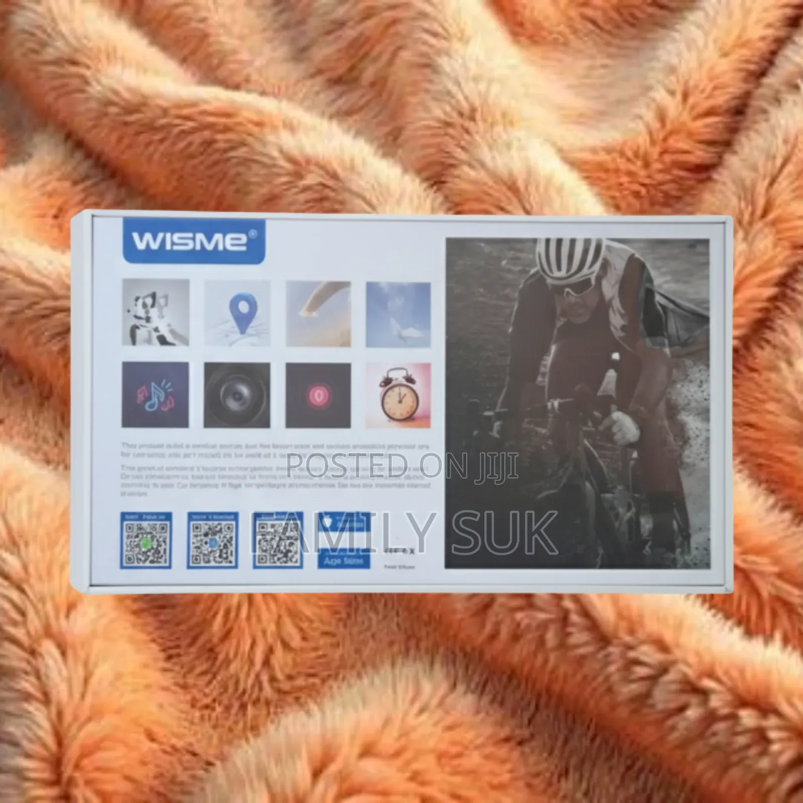 Wisme Wx-X19 Ultra 3 Sleek Smart Watch With Long-Lasting Battery