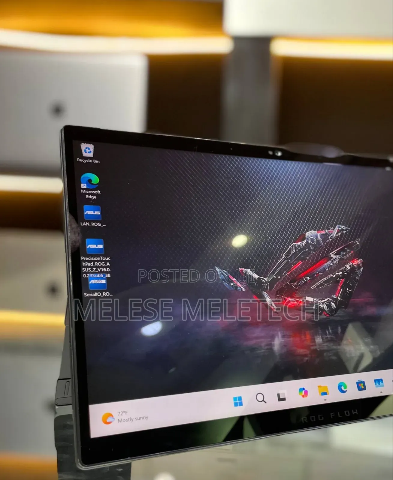 New Laptop Asus ROG Flow Z13 GZ301 16GB Intel Core I9 SSD 1T
