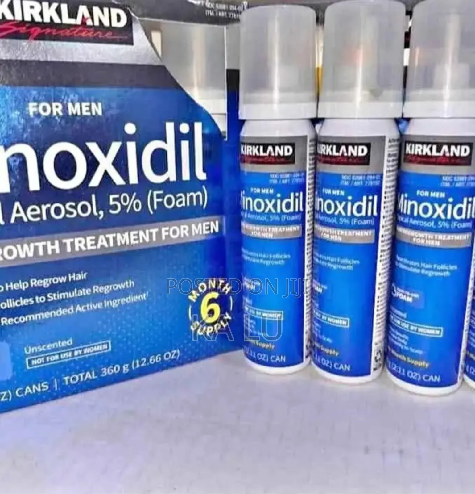 Foam Minoxidil