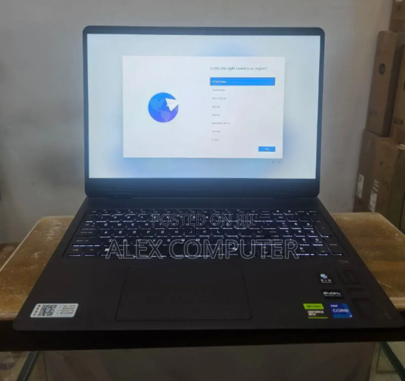 New Laptop HP Victus 16 16GB Intel Core I7 SSD 1T