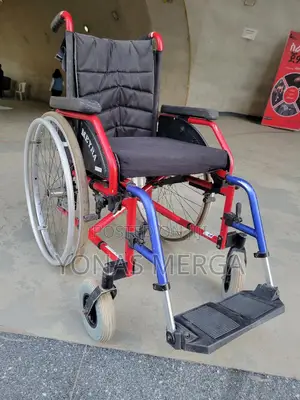 Photo - European Wheelchair齊፰wheelchair==Double Cross Bar for Added Strength