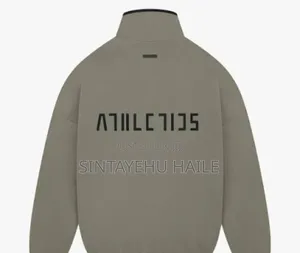 Adidas Fear Athletics Suede Sweatshirt in the Color Clay.