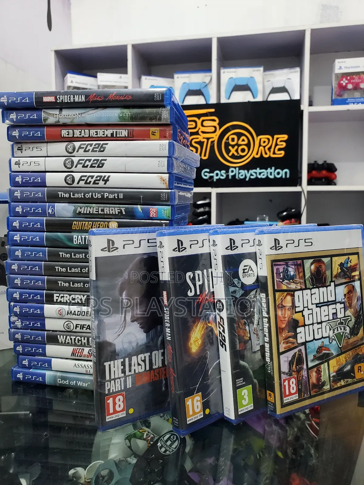 Playstation 4 5 Best Video Game Cd