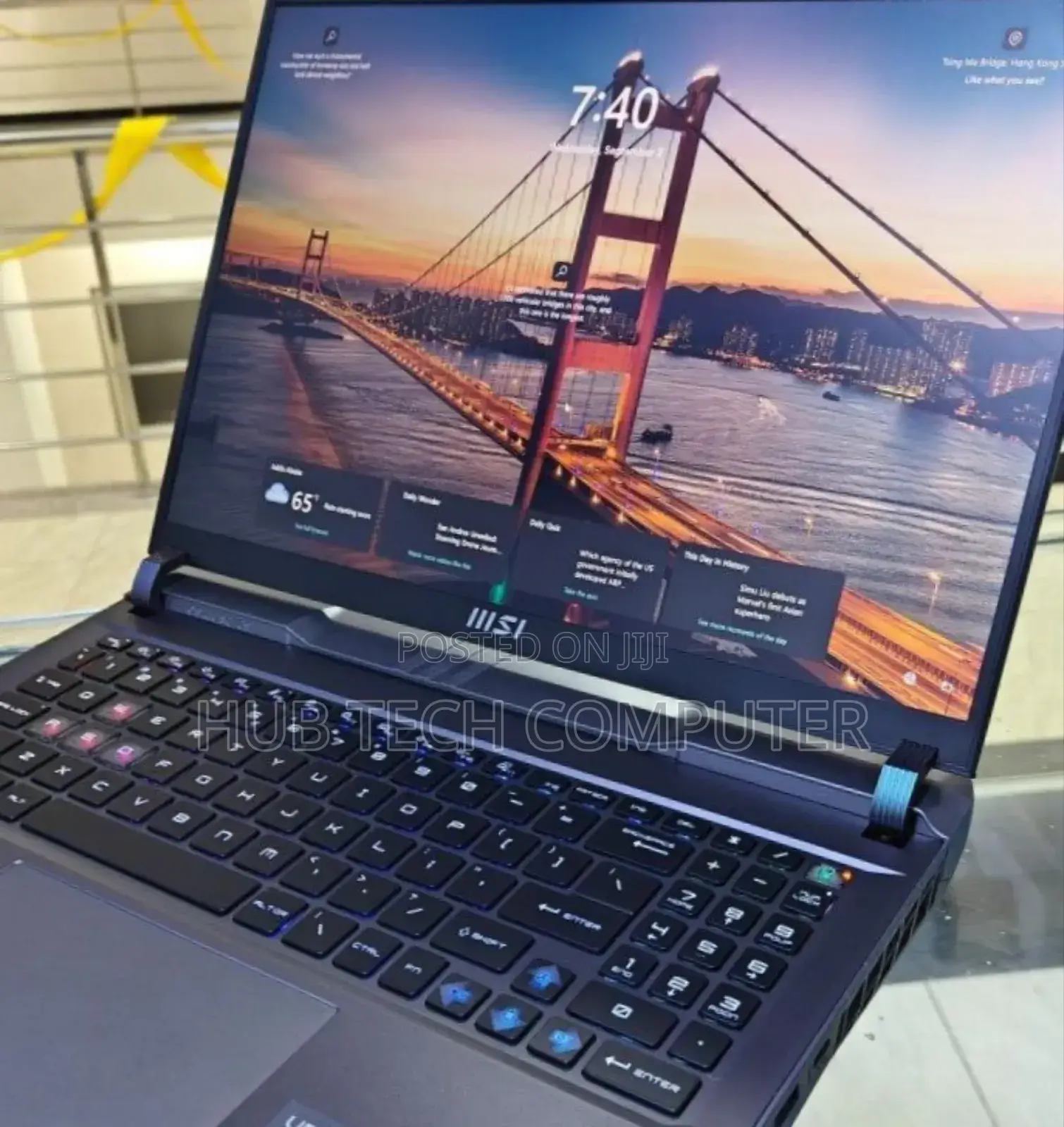 New Laptop MSI Vector GP68 HX 13V 16GB Intel Core I9 SSD 1T