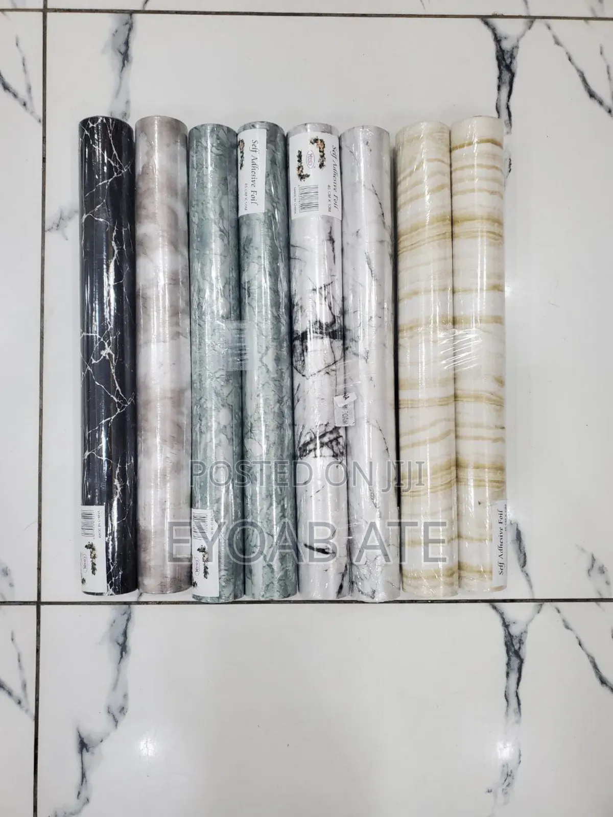 Marble Pattern Self Adhesive Wall Stickerየቤትውን ውበት አንድ ደረጃ ከፍ የሚያደርግ