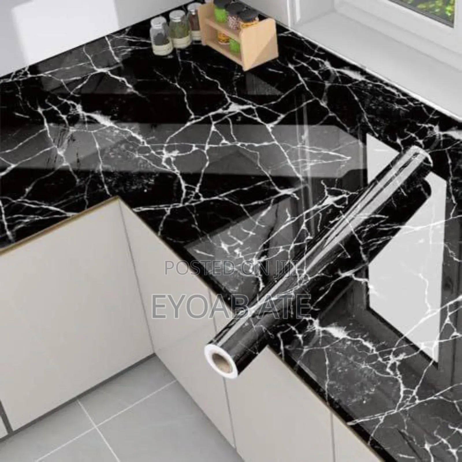 Marble Pattern Self Adhesive Wall Stickerየቤትውን ውበት አንድ ደረጃ ከፍ የሚያደርግ
