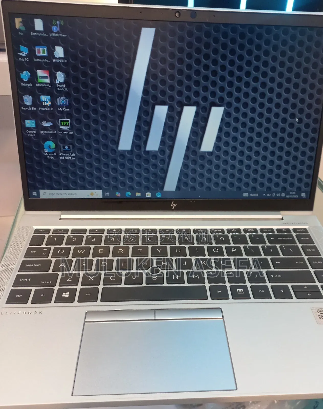 New Laptop HP EliteBook 840 G7 16GB Intel Core I5 SSD 512GB