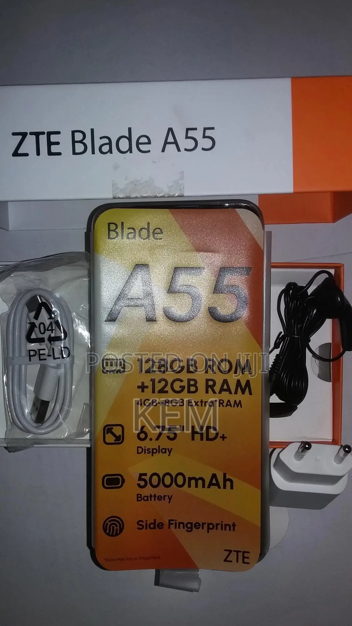 New ZTE Blade A55 128 GB Blue