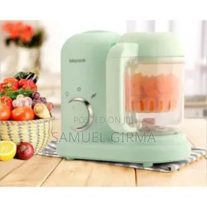 #Color: Light Green, Light Pinkbaby Food Grinder Machine