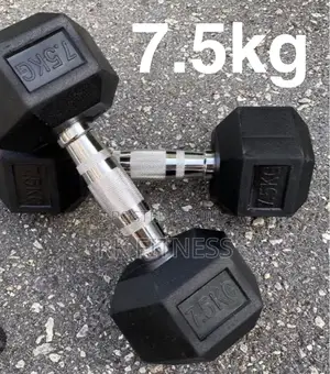 Photo - 7.5kg Hexagon Dumbell