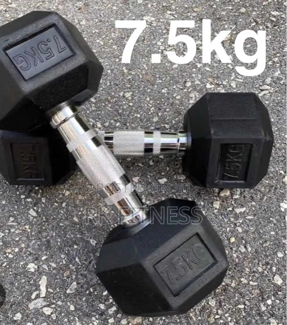 7.5kg Hexagon Dumbell