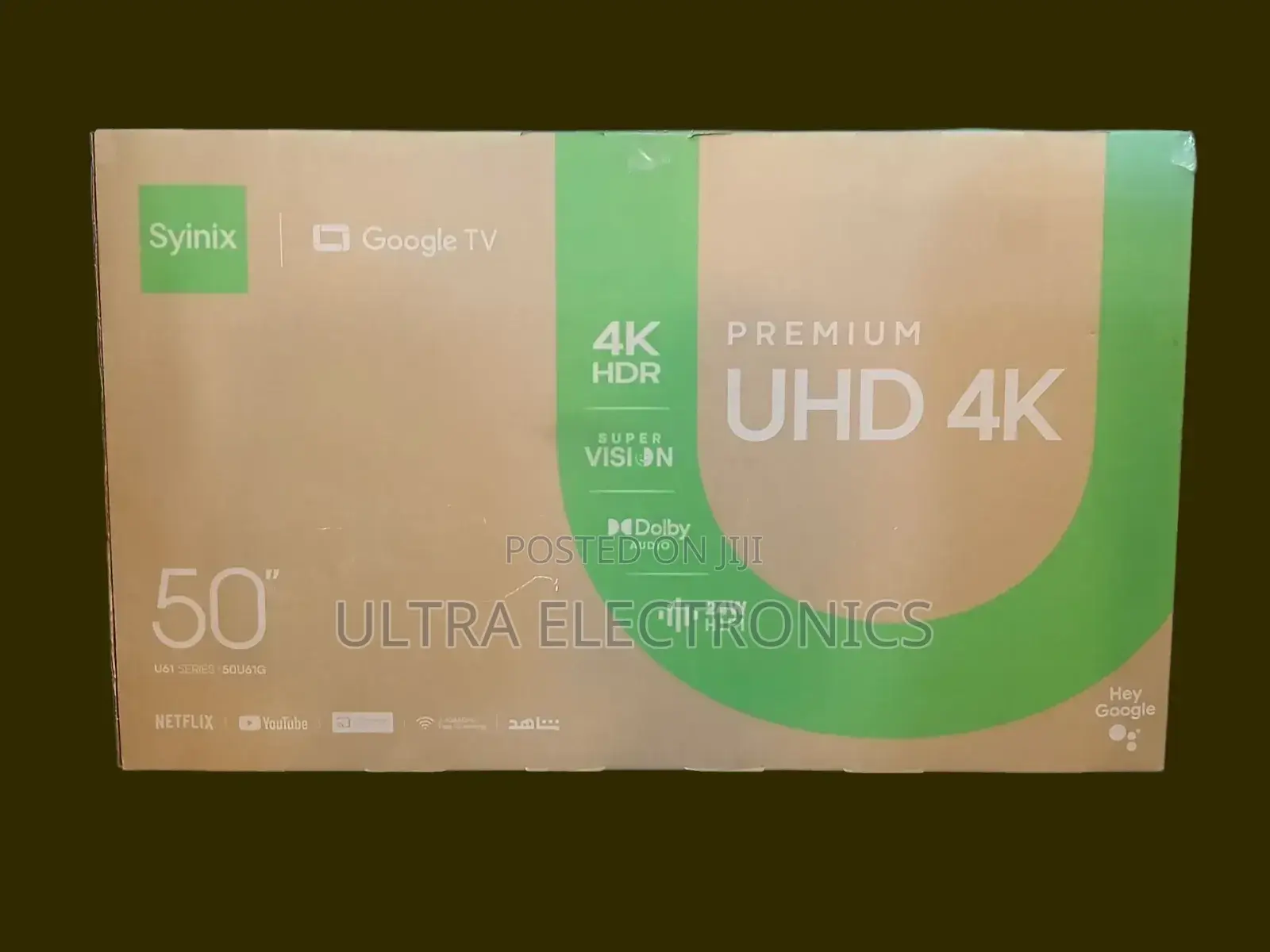 Syinix 50 Inch Smart Android TV New Arrival 2025 Youtube