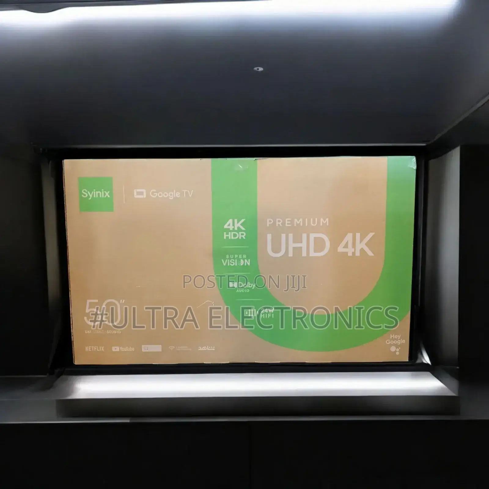 Syinix Smart ቲቪ፣ በlg ስክሪን ቴክኖሎጂ የተመረተ። ልዩ የሆነው የ4k ጥራት ማሳያ