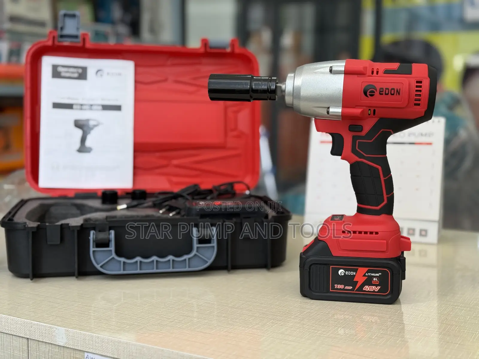 Edon Cordless Impact Wrench 48v