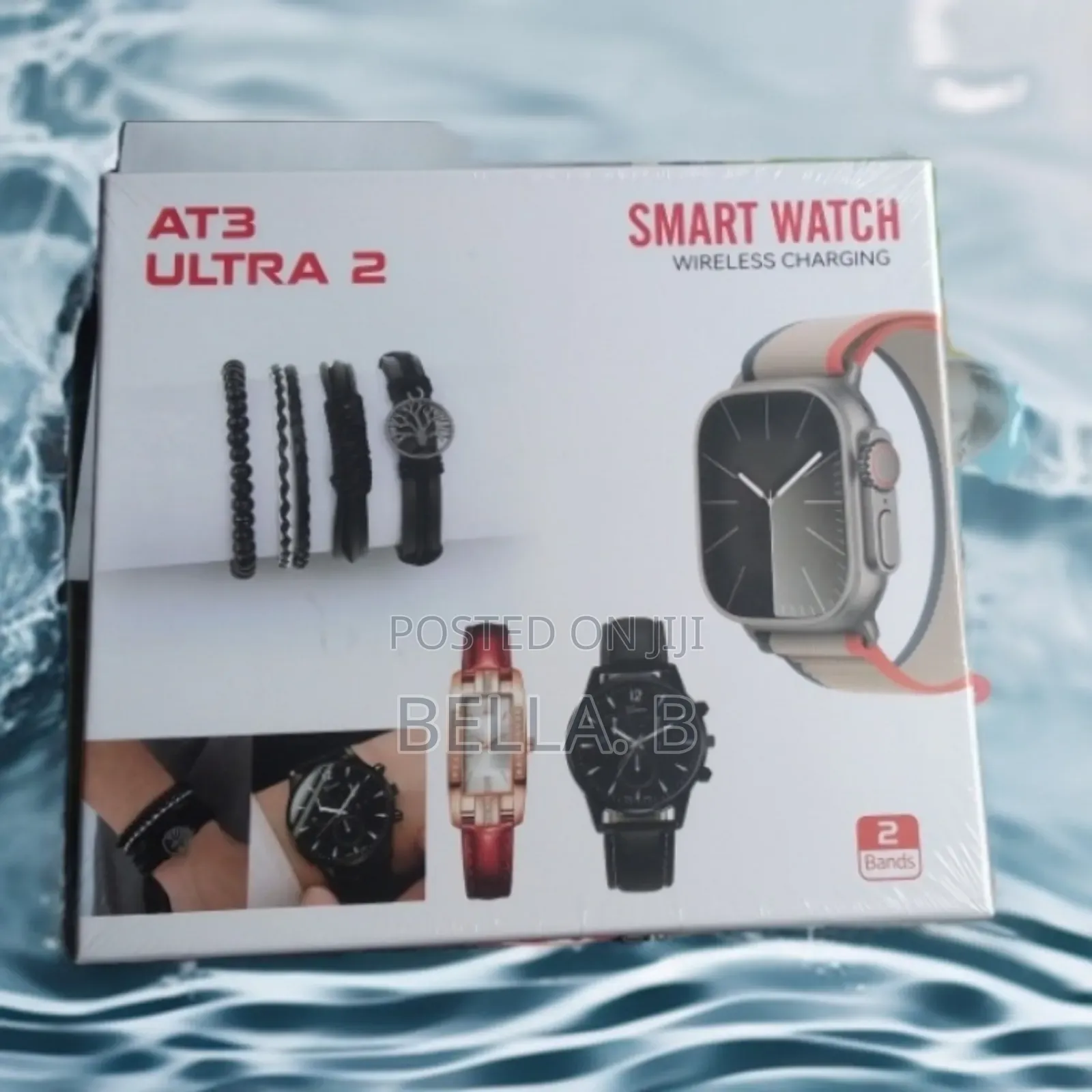 At3 Ultra2 Smart Watch- Durable Design