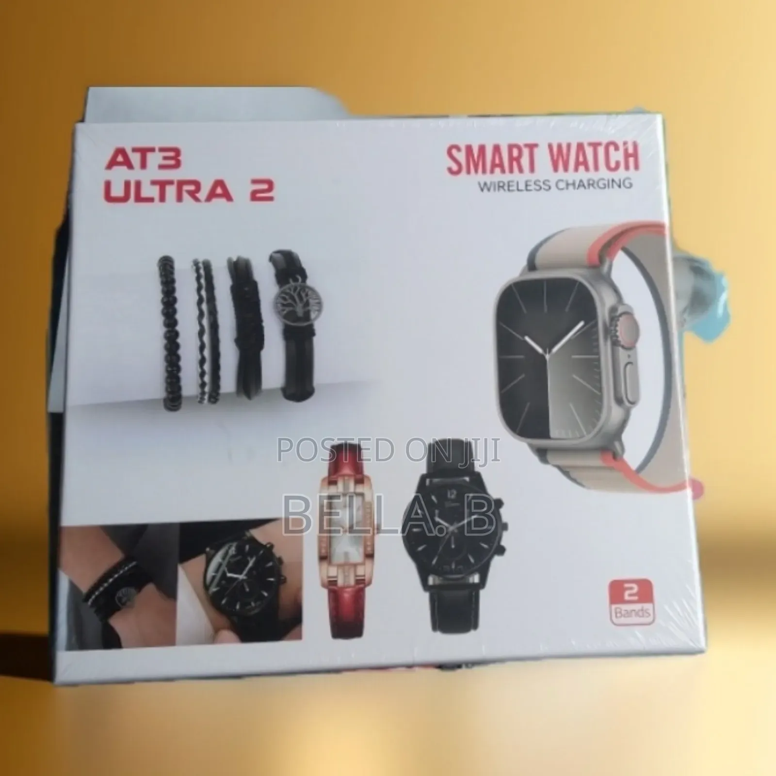 At3 Ultra2 Smart Watch- Durable Design
