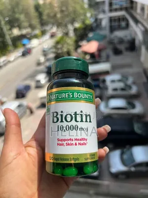 Photo - Unlock Radiant Beauty: Nature's Bounty Biotin 10,000mcg 120 Softgels