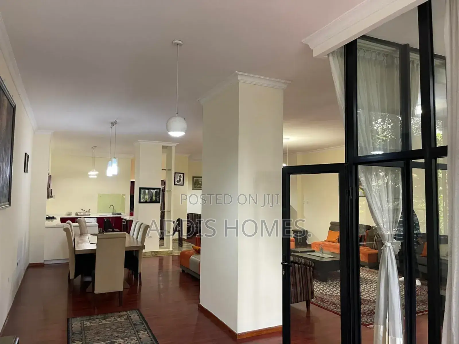 Furnished 3bdrm Apartment in Bole for rent