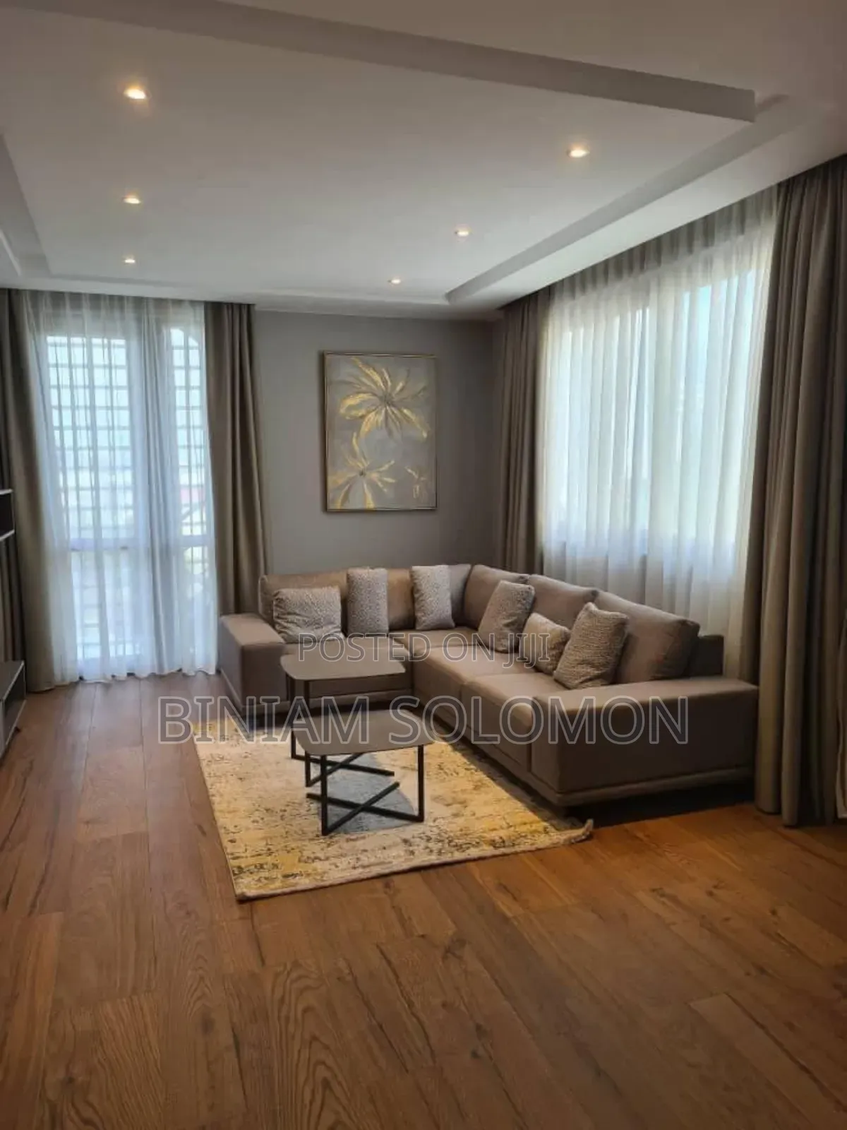 Furnished 3bdrm Apartment in Bole for rent