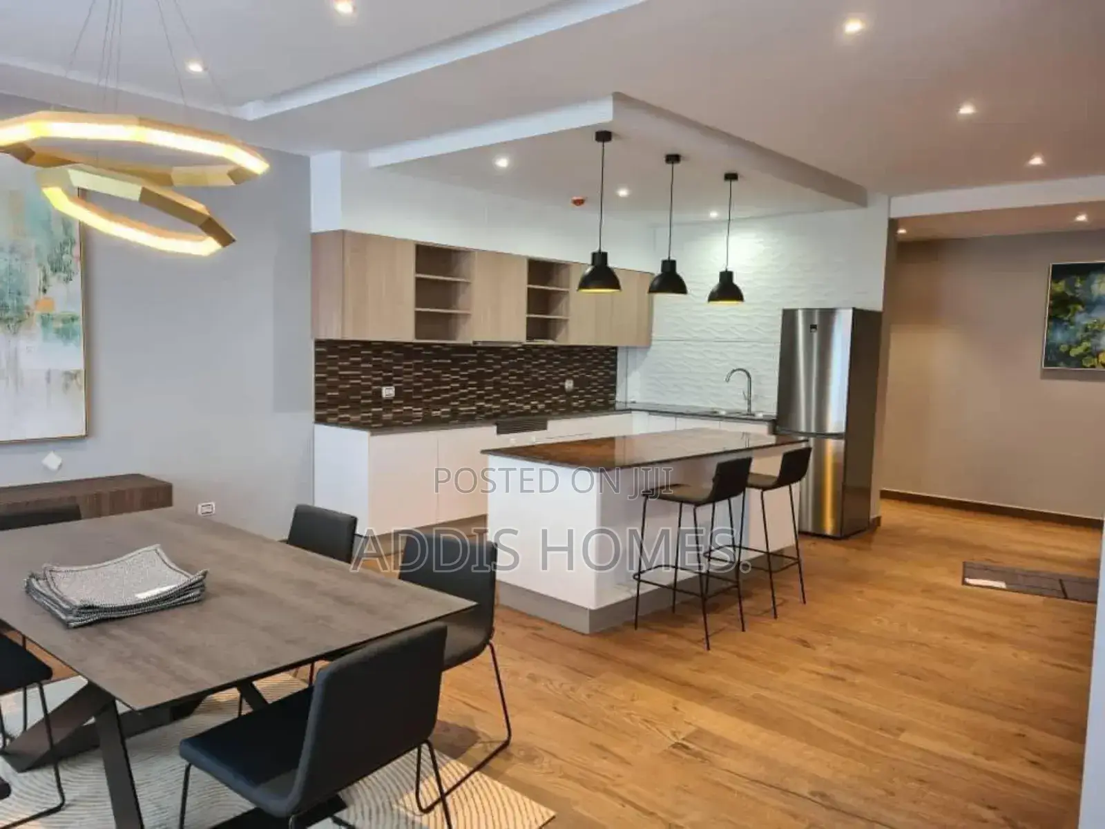 Furnished 3bdrm Apartment in Bole for rent