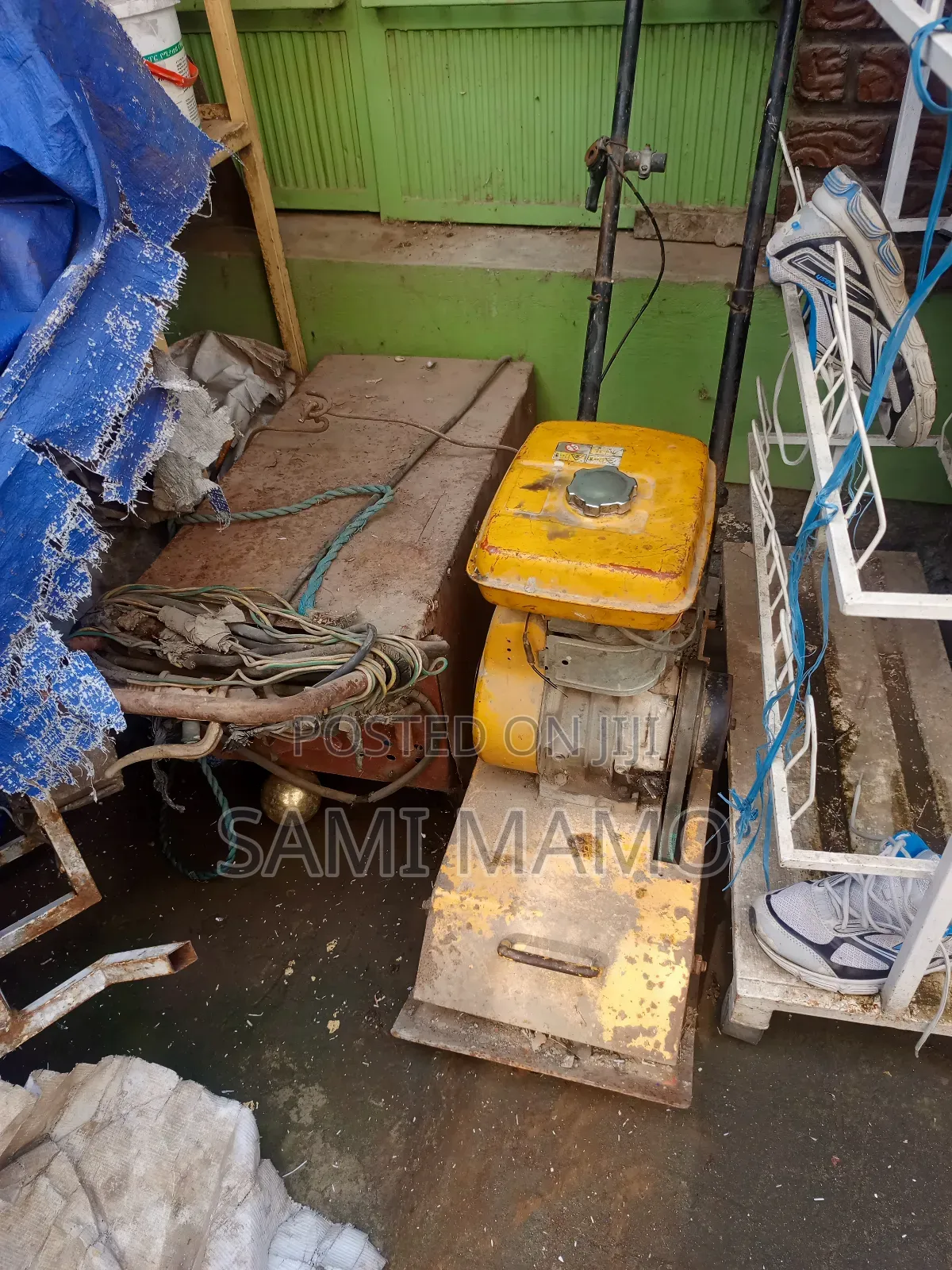 Plate Compactor and Welding Machine