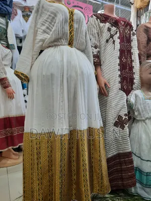 በ ምርጥ እጅ የተሰራ የሐበሻ ቀሚስ