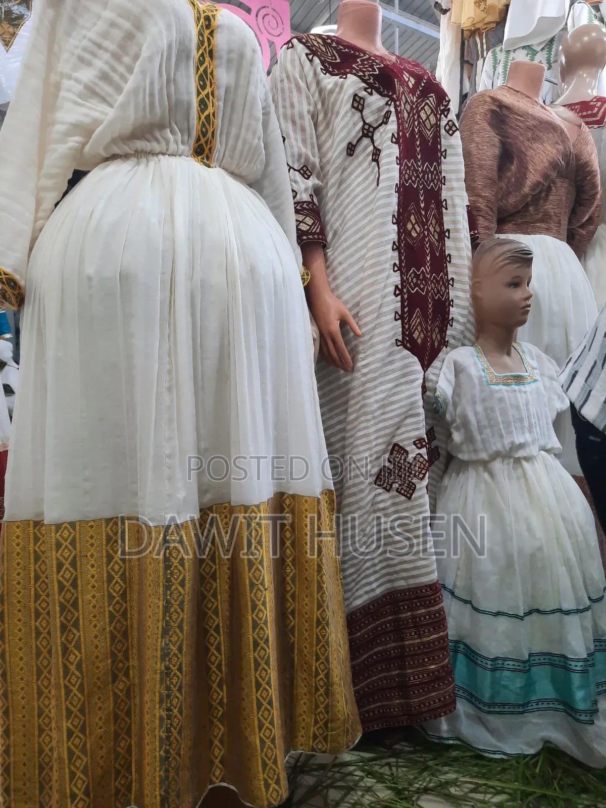 በ ምርጥ እጅ የተሰራ የሐበሻ ቀሚስ