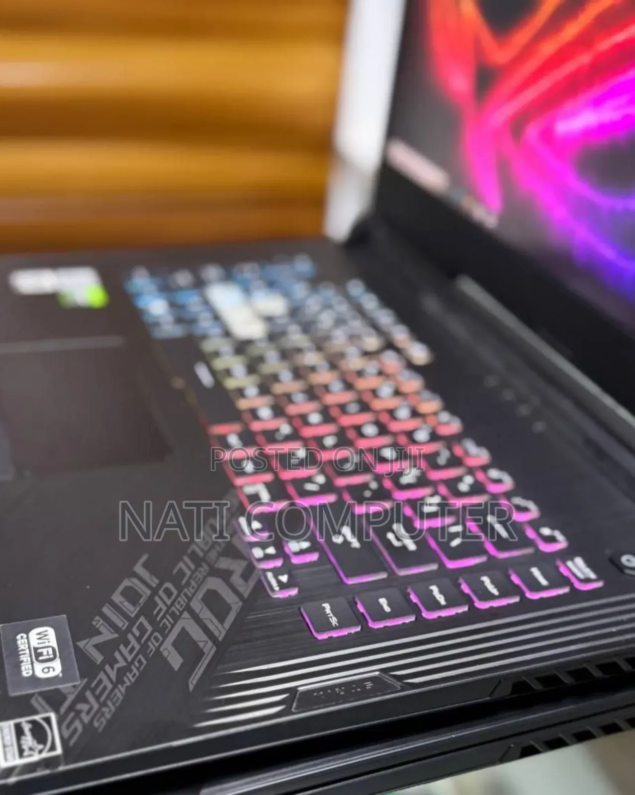 New Laptop Asus ROG Strix G15 16GB Intel Core I7 SSD 16 GB