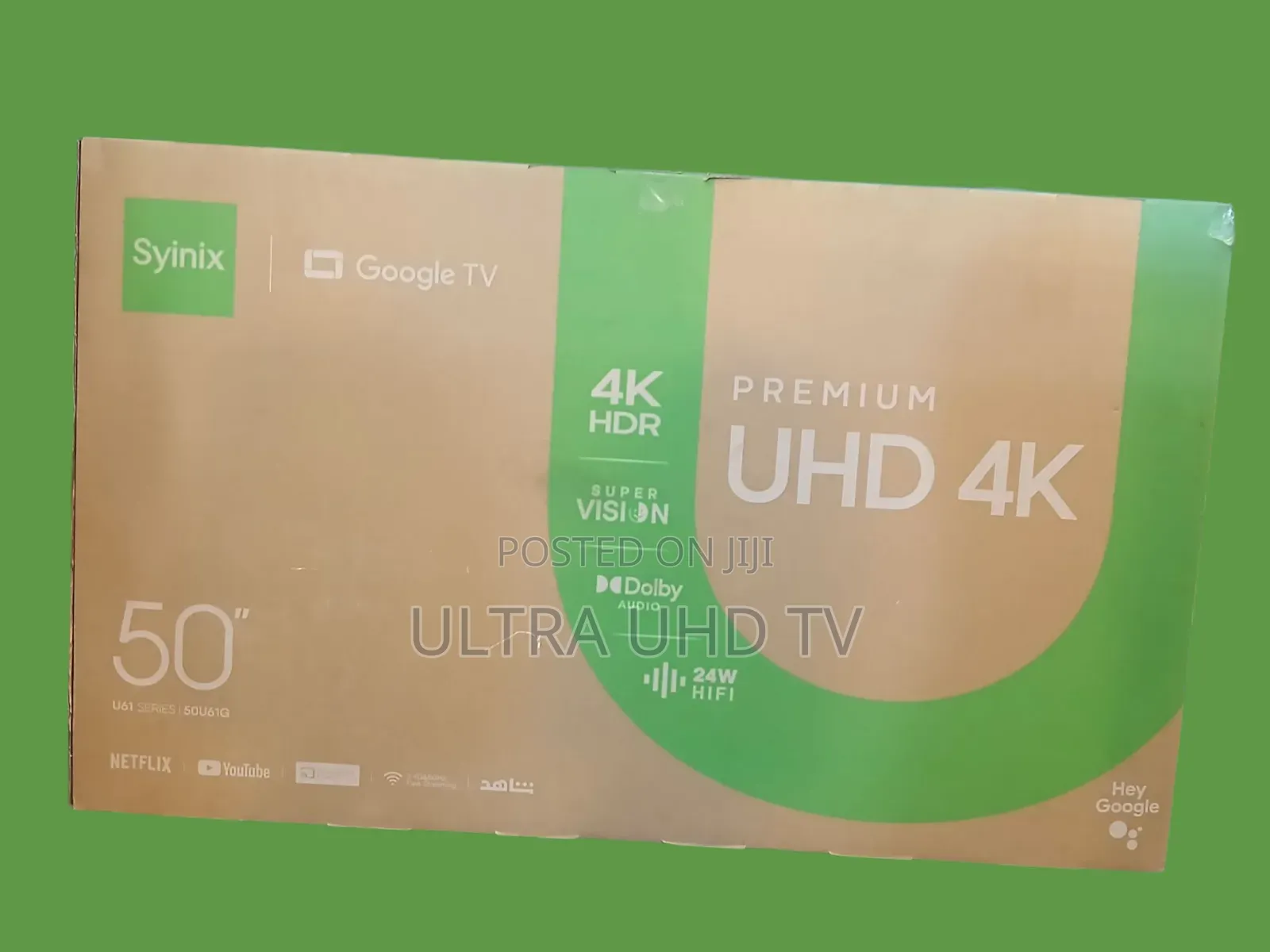 Syinix Uhd Smart TVS Smart 50 Inch ቲቪ የቤት መዝናኛ ተሞክሮዎን ያሻሽሉ